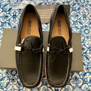 Johnston & Murphy Deck Shoes - Mens 12 - Black